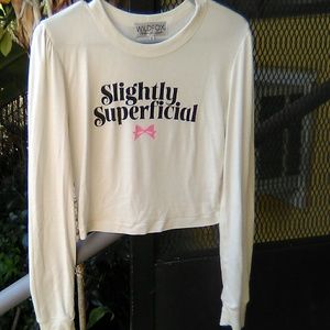 Wildfox top "slightly superficial" worn 1x